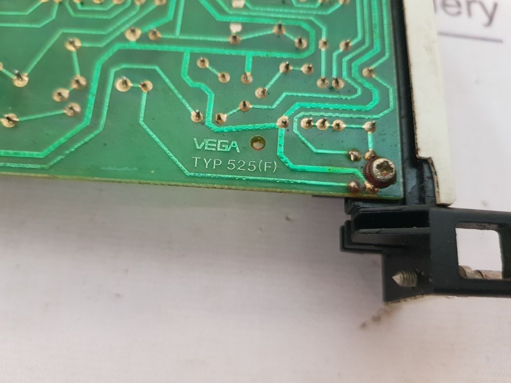 Vega Vegator 525F Rule Card