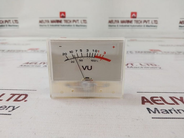 Vu 20-100% Level Meter -20-+3