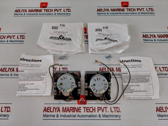 Mallory Tu5842 Timer 230vac 60hz 7.5a 250vac 15a 125vac