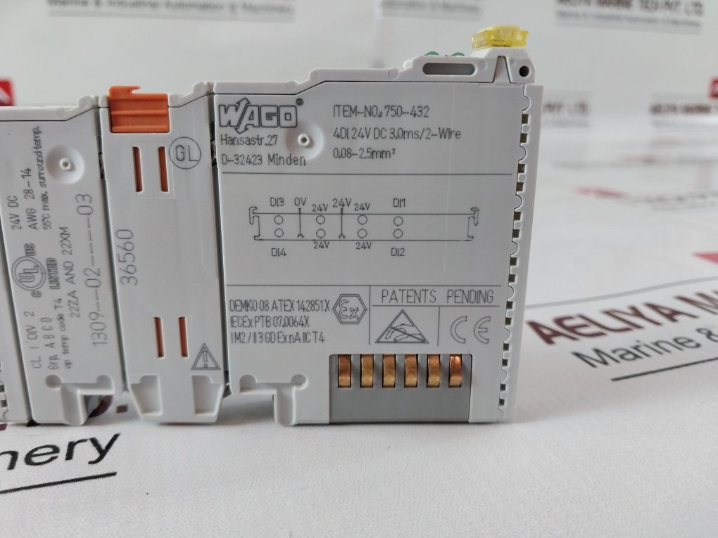Wago 750-432 Digital Input Module 1309--02----03
