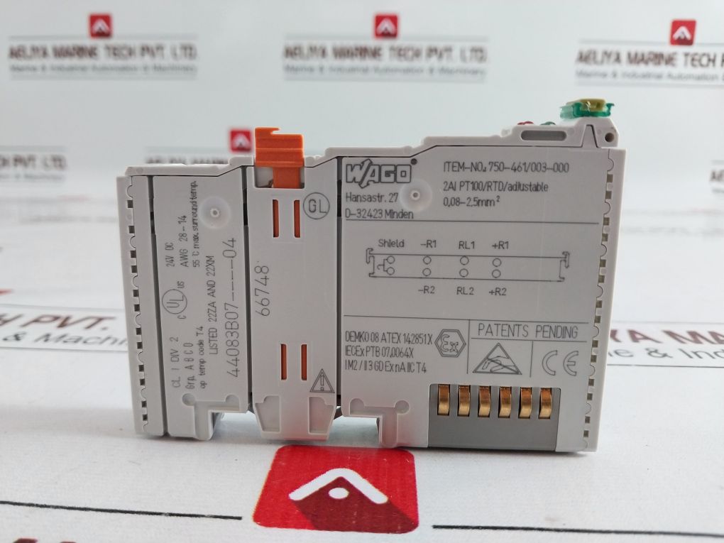 Wago 750-461/003-000 Analog Input Module 44083B07----04