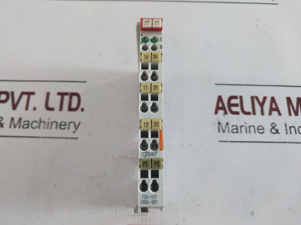 Wago 750-517/000-001 2 Channel Digital Output Module 250V Ac 1.0A