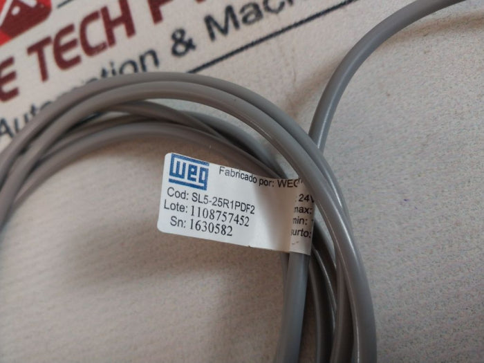 Weg Sl5-25R1Pdf2 Dc Inductive Sensor 2A 24 Vdc 100Ma