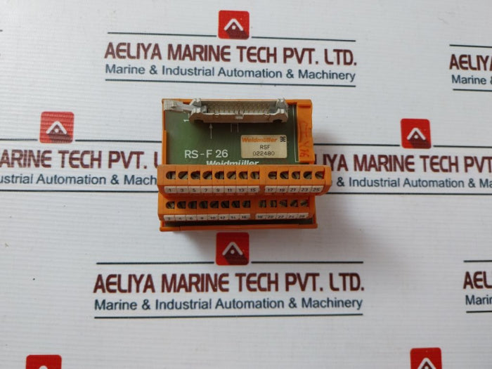 Weidmuller Rs-f26 Interface Module Rsf 022480