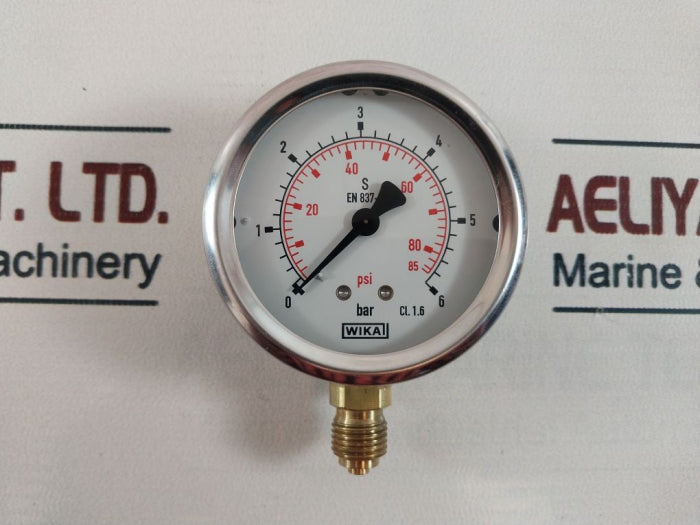 Wika 212.53.063 Pressure Gauge 8832311120007 0-85 Psi