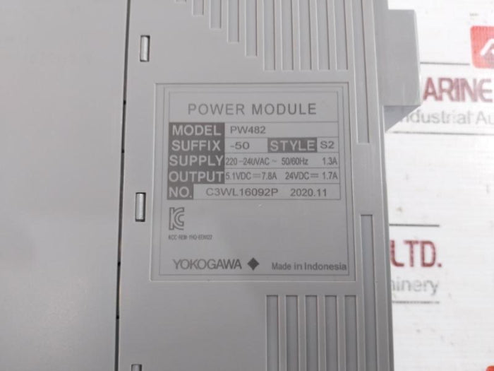 Yokogawa Pw482-50 S2 Power Module 220-240vac Suffix-50 Style 2020.11