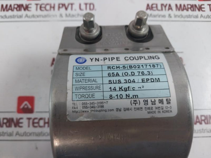 Youngnam Rch-s (B0217187) Yn Pipe/grip Coupling