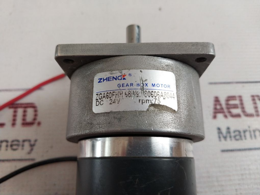 Zheng Zga60Fhh Gear-box Motor Dc24V 500Rpm Zytd50S-r-077-170910