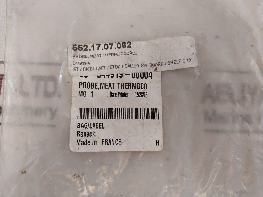 00-844919-00004 Probe Meat Thermocouple