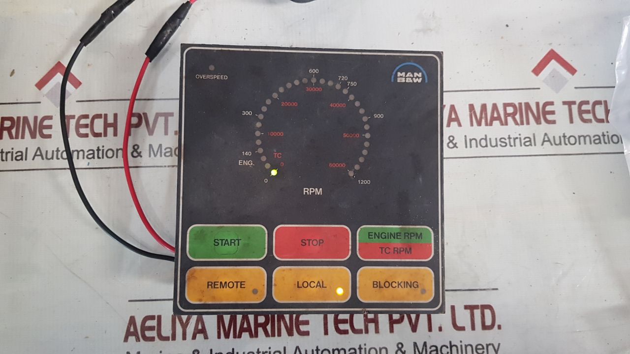 Man B&W Rpm Meter Module