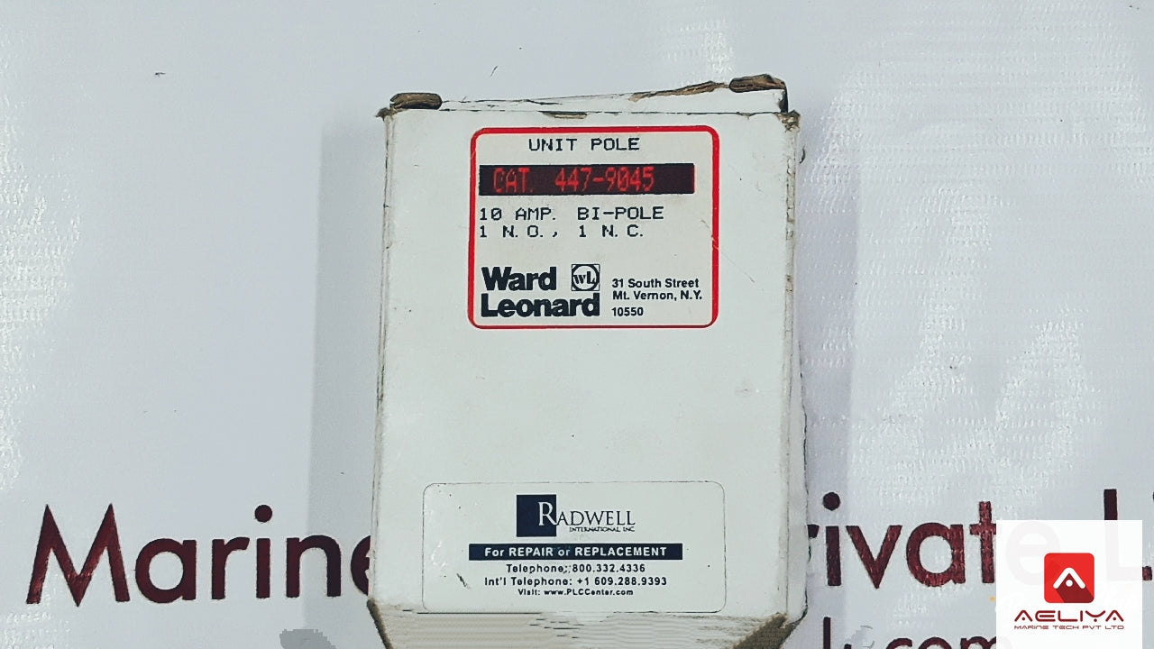ward leonard 447.9045 auxiliary contact