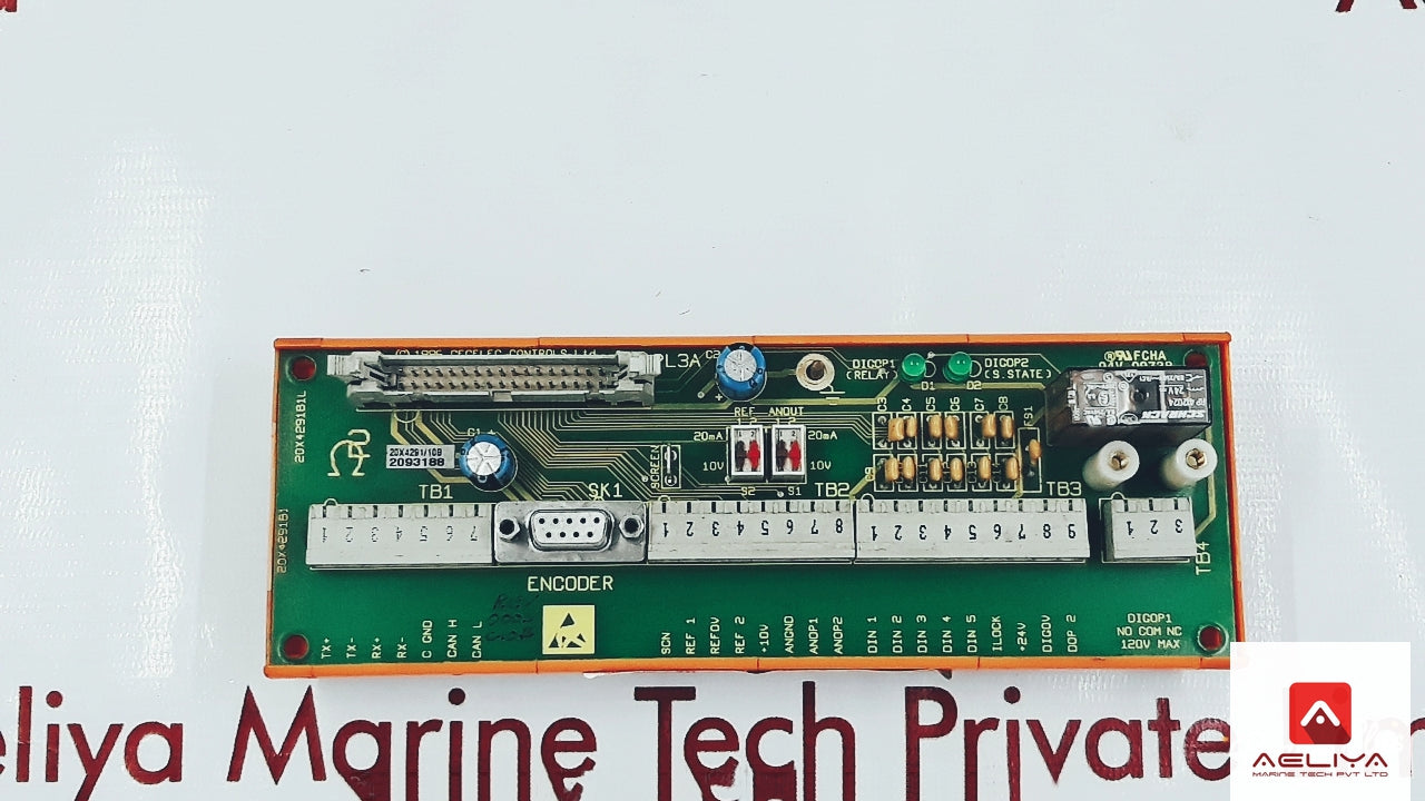 cegelec 30v9400/10 std termination panel