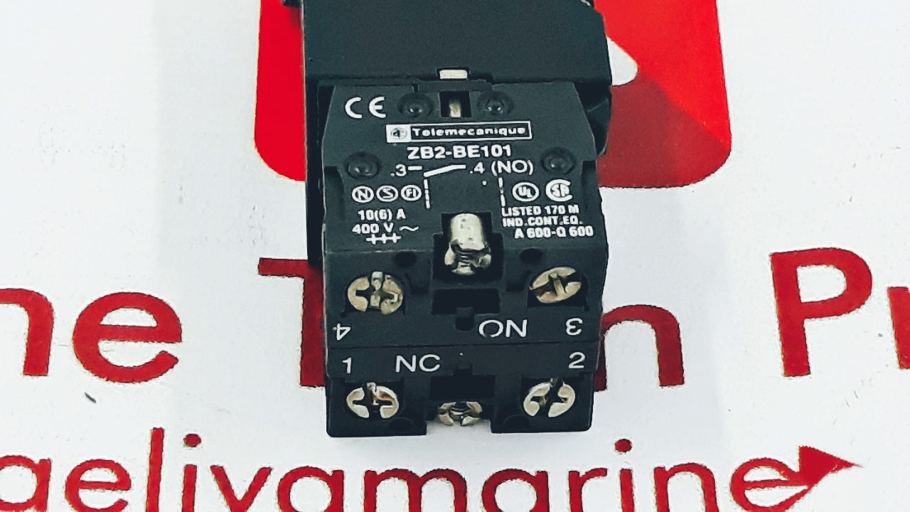 Telemecanique Zb2-be101 Contact Block 400V