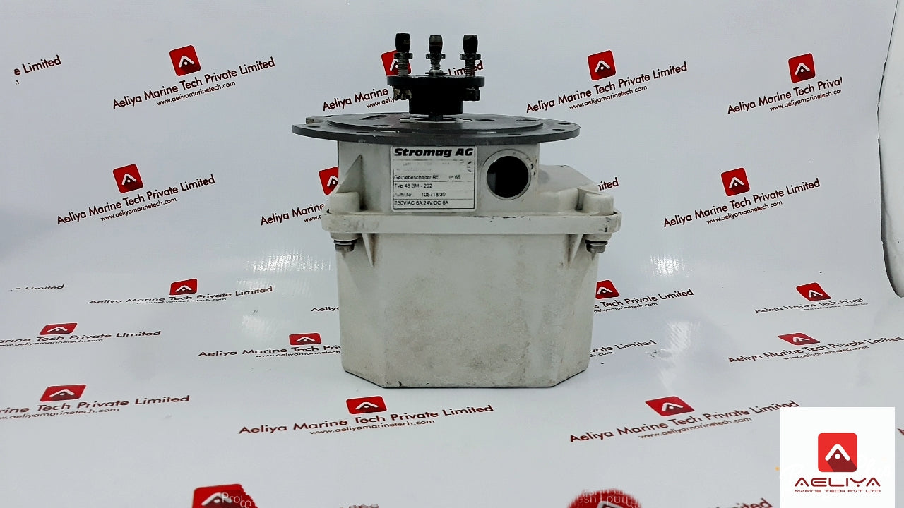 Stromag 48 Bm-292 Limit Switch 250V/Ac 6A 24V/Dc 6A
