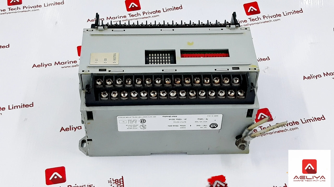 Allen-bradley 1791-16ac/b block i/o module