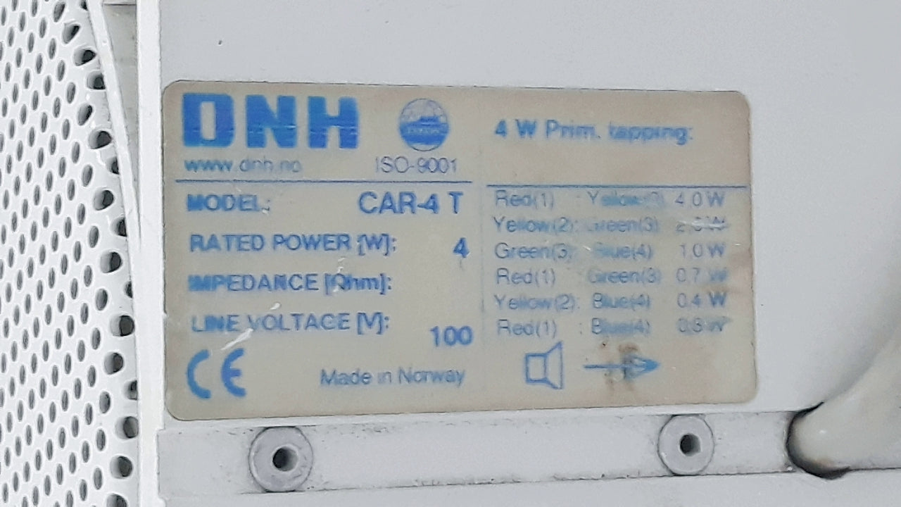Dnh Car-4 T Projection Style Can Loud Speaker