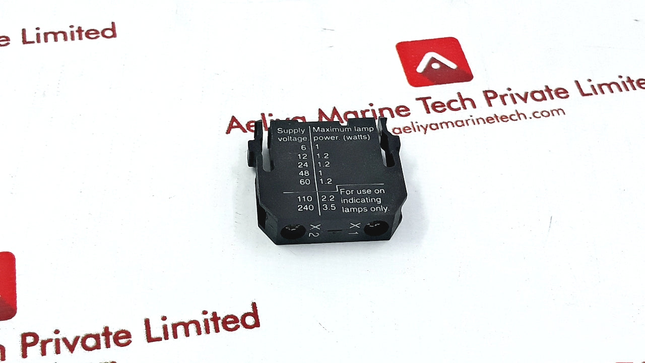 Cutler-hammer E22D Lamp Contact Voltage Light 250V