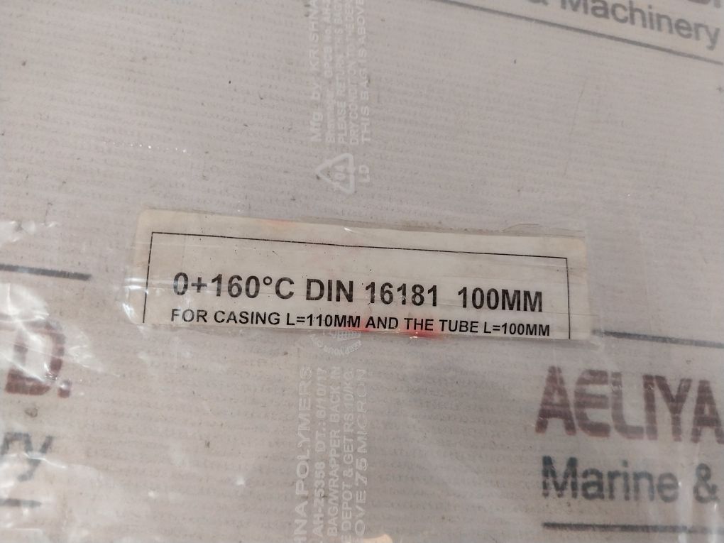 0+160°C Din 16181 Thermometer