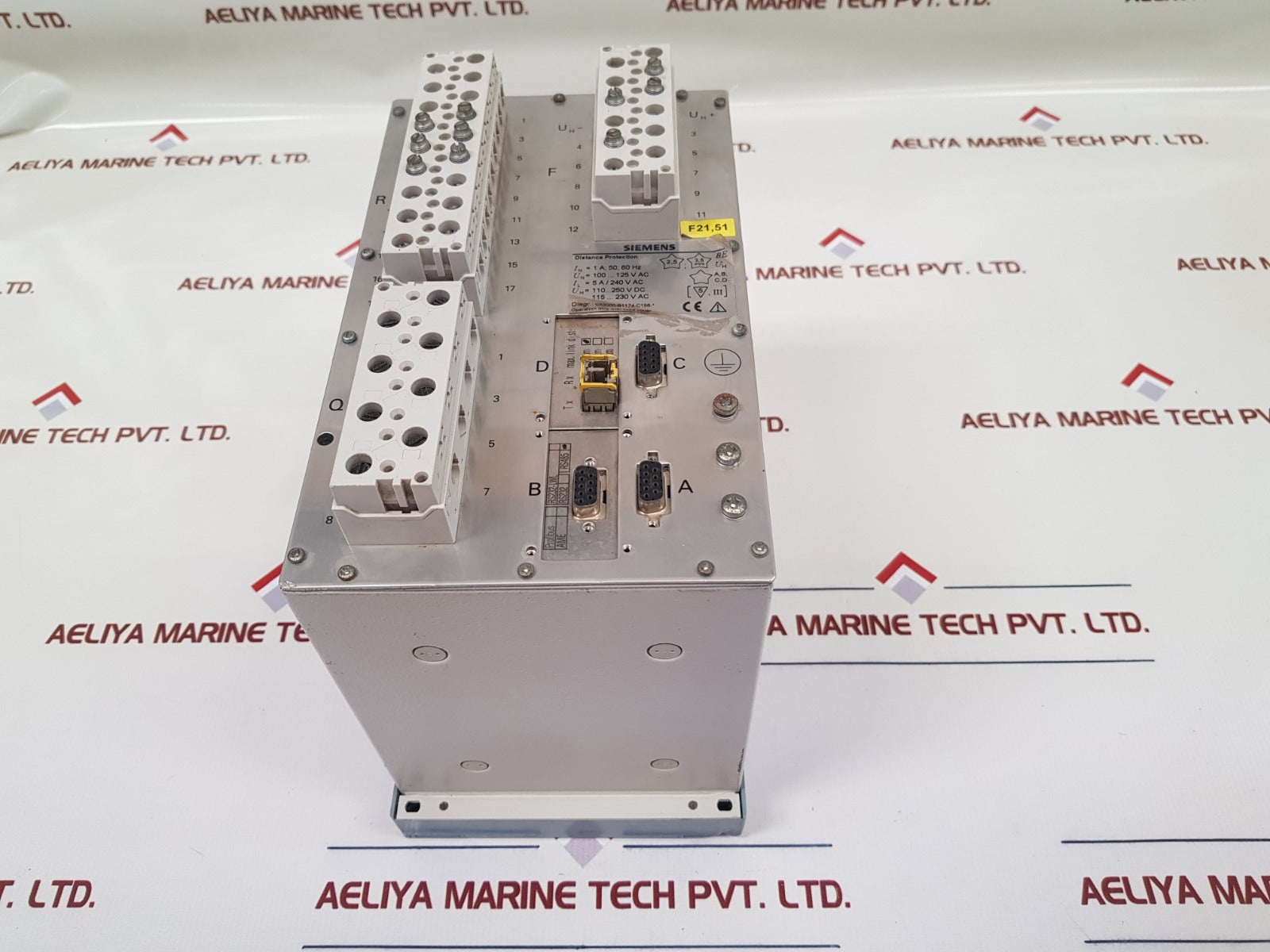 Siemens 7sd6101-5bb29-0bj0 differential protection relay