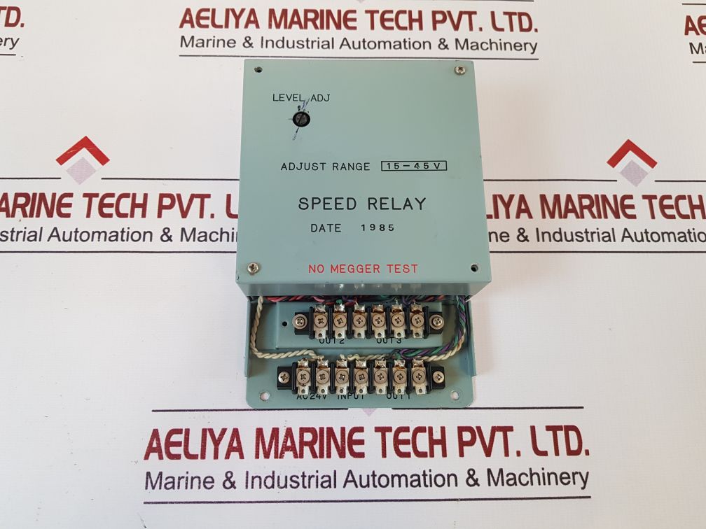 15-45 V Speed Relay