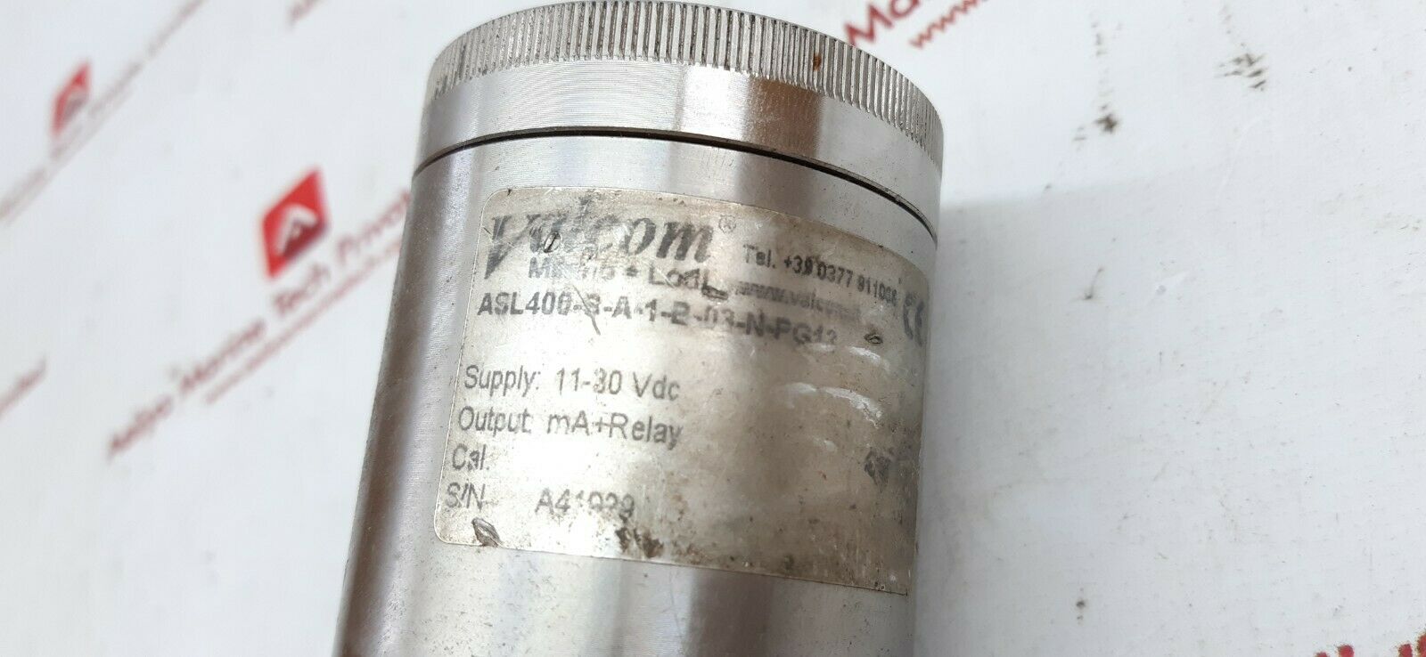 Valcom asl400-s-a-1-b-03-n-pg13 ultrasonic level switch