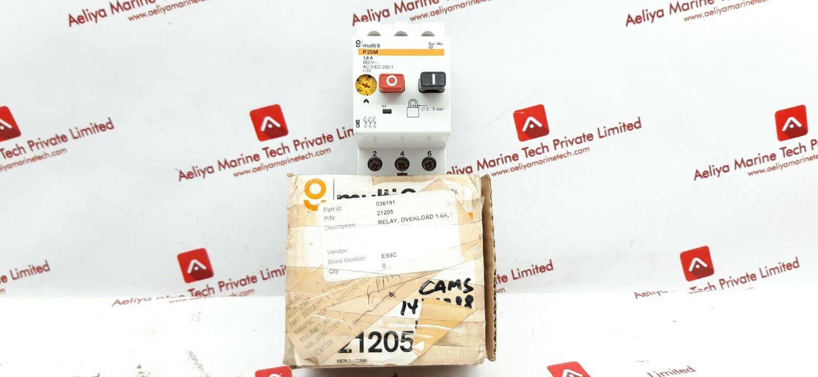 Merlin gerin multi 9 p25m circuit breaker