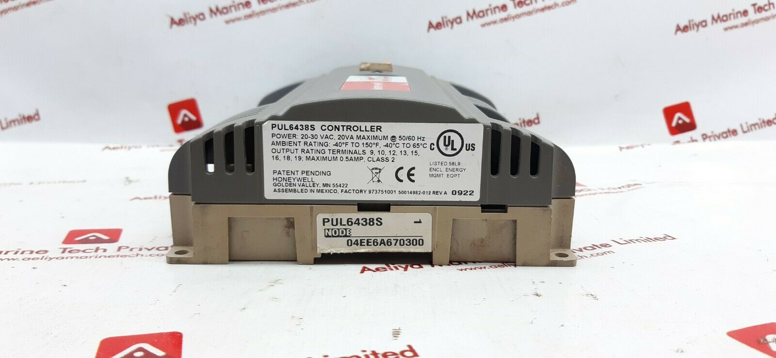 Honeywell pul6438s spyder controller used