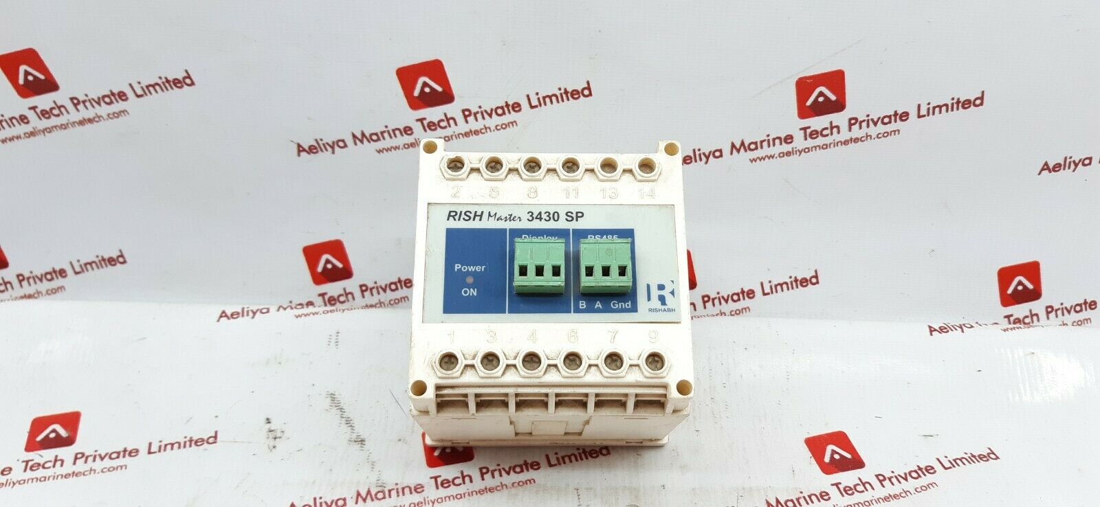 Rish master 3430 sp multi function meter 3ph.110v l-l,5a,45...65hz