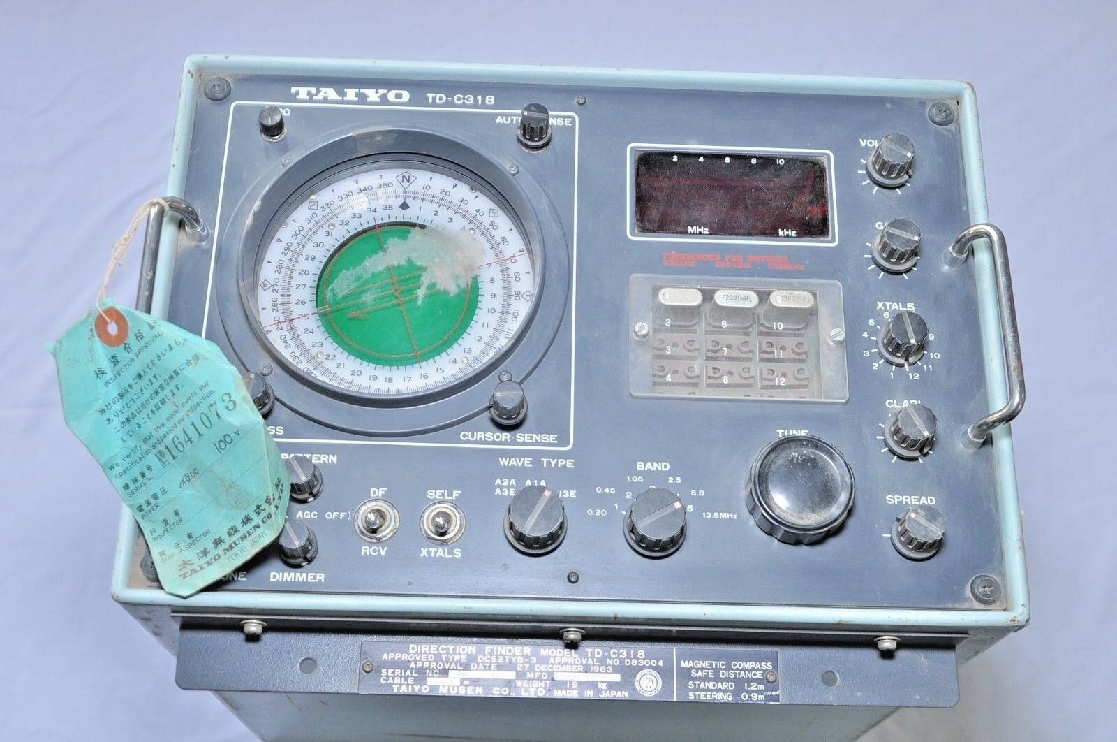 Taiyo td c318 - magnetic compass dcs2tyb-3 Taiyo TD C318 DCS2TYB 3