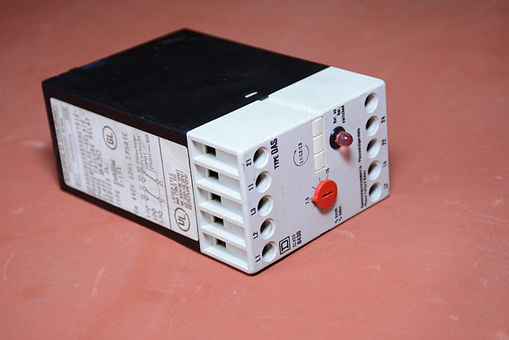 Square D 8430 dasw phase failure relay series A