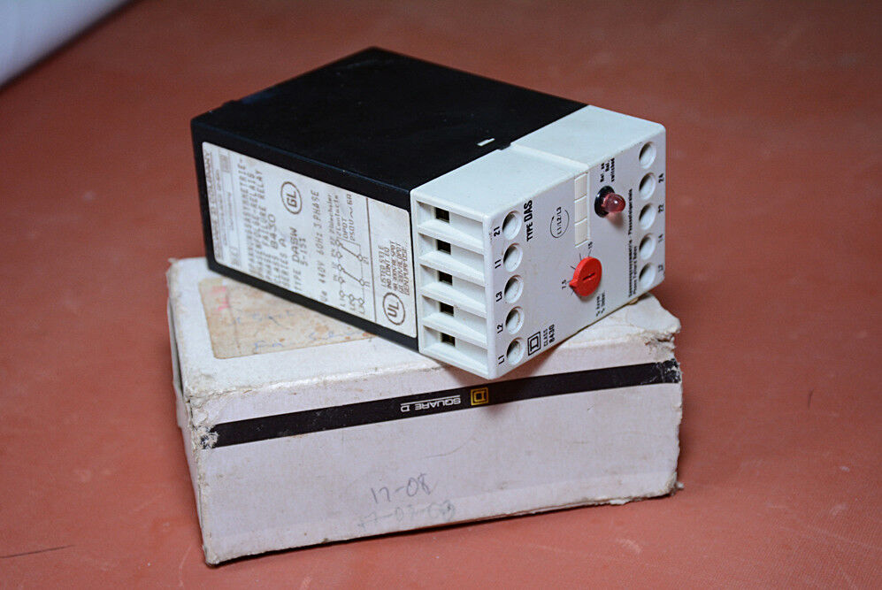 Square D 8430 dasw phase failure relay series A