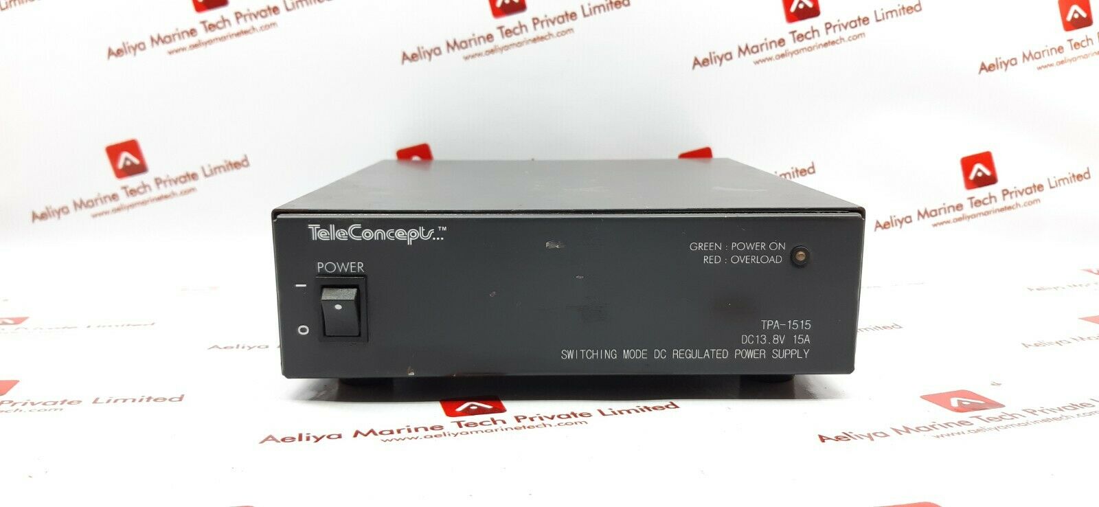 Teleconcepts tpa-1515 switching mode dc regulated power supply