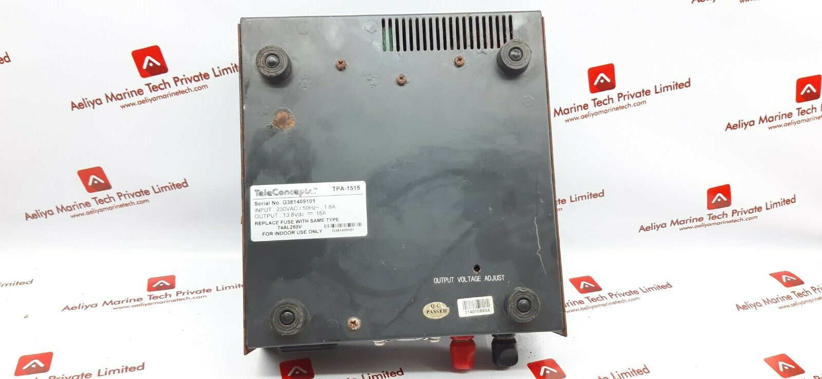 Teleconcepts tpa-1515 switching mode dc regulated power supply