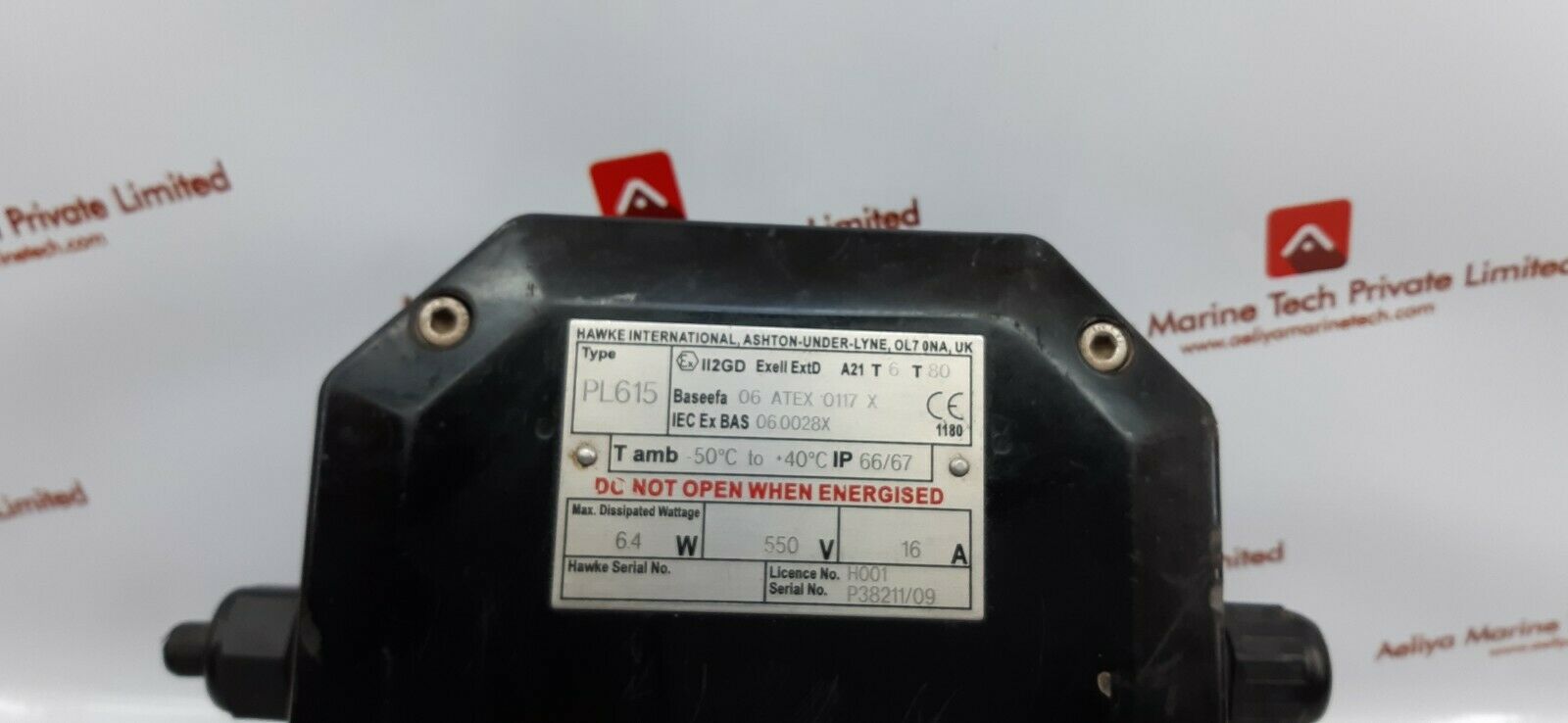 Hawke international pl615 junction box