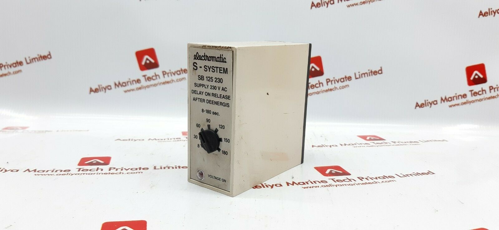 Electromagnetic s-system sb 125 230 supply delay on release 1-180sec