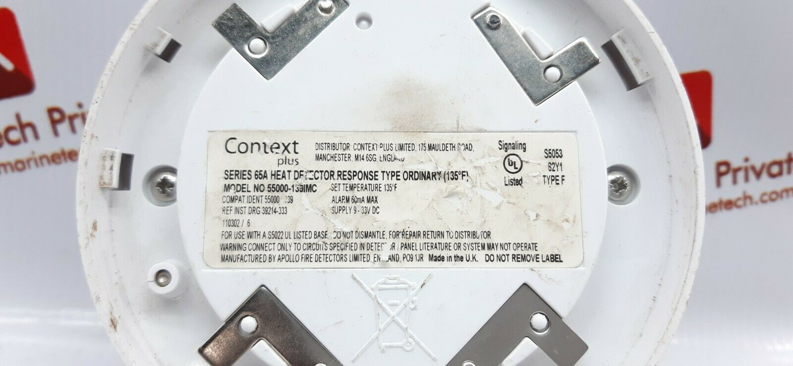 Context plus 55000-139imc series 64a heat detector