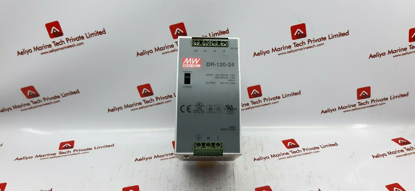 Mean well dr-120-24 power supply