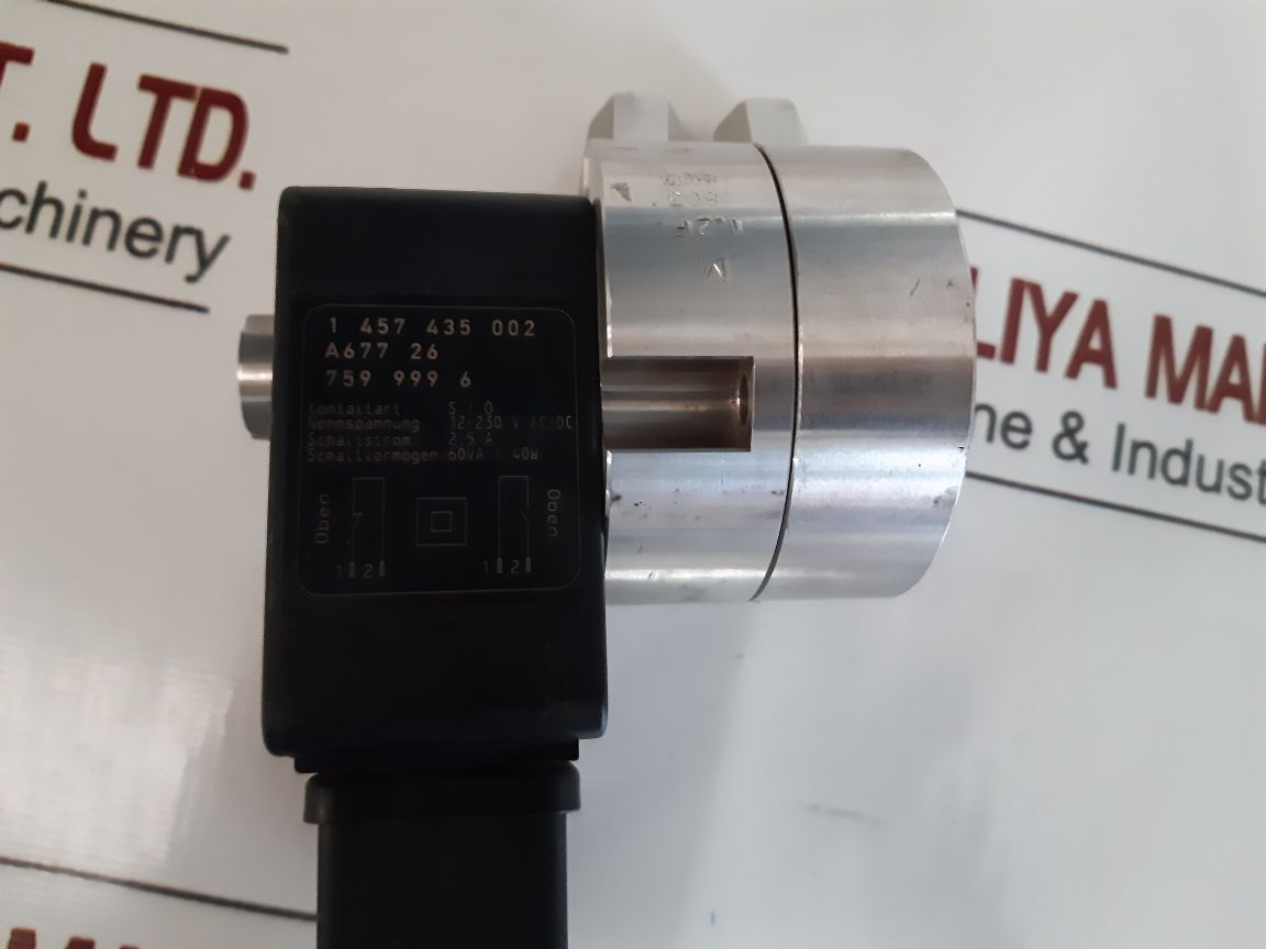 Bosch Rexroth 1 457 435 002 A677 26 W/Connector/Coil