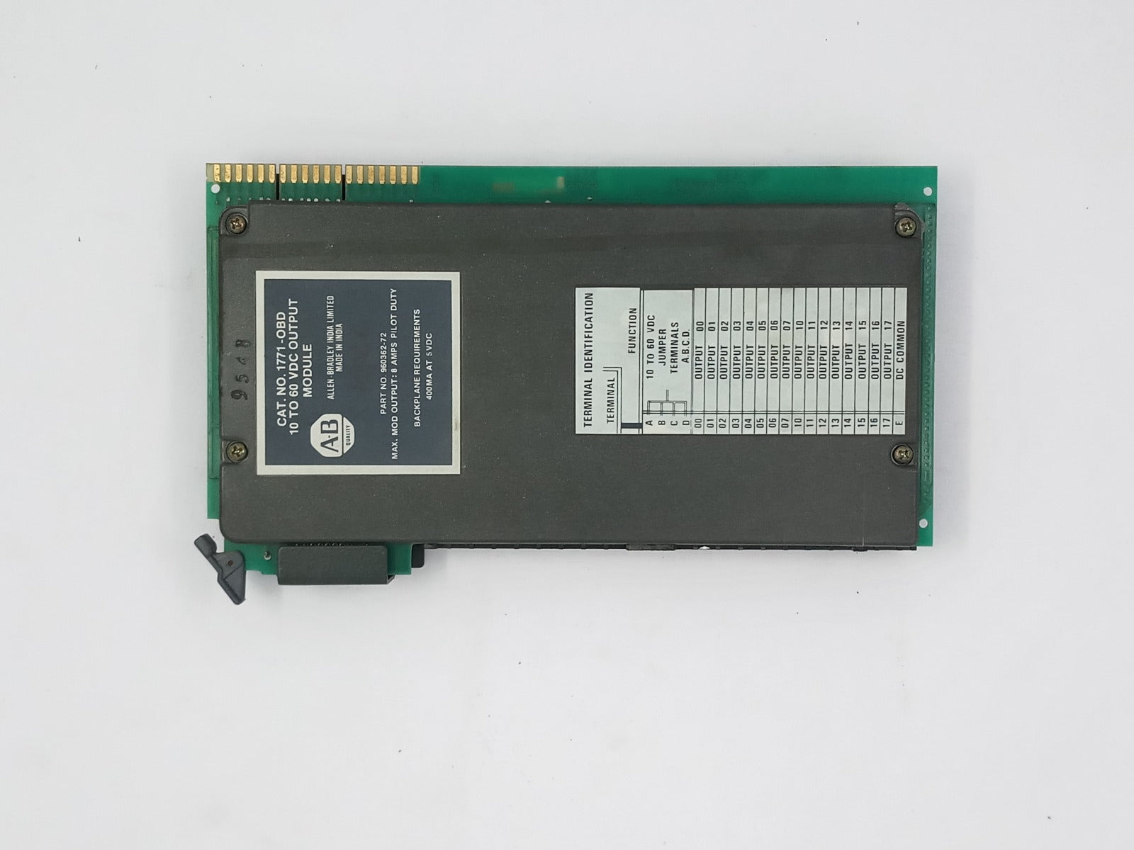 Allen bradley 1771-obd vdc output module