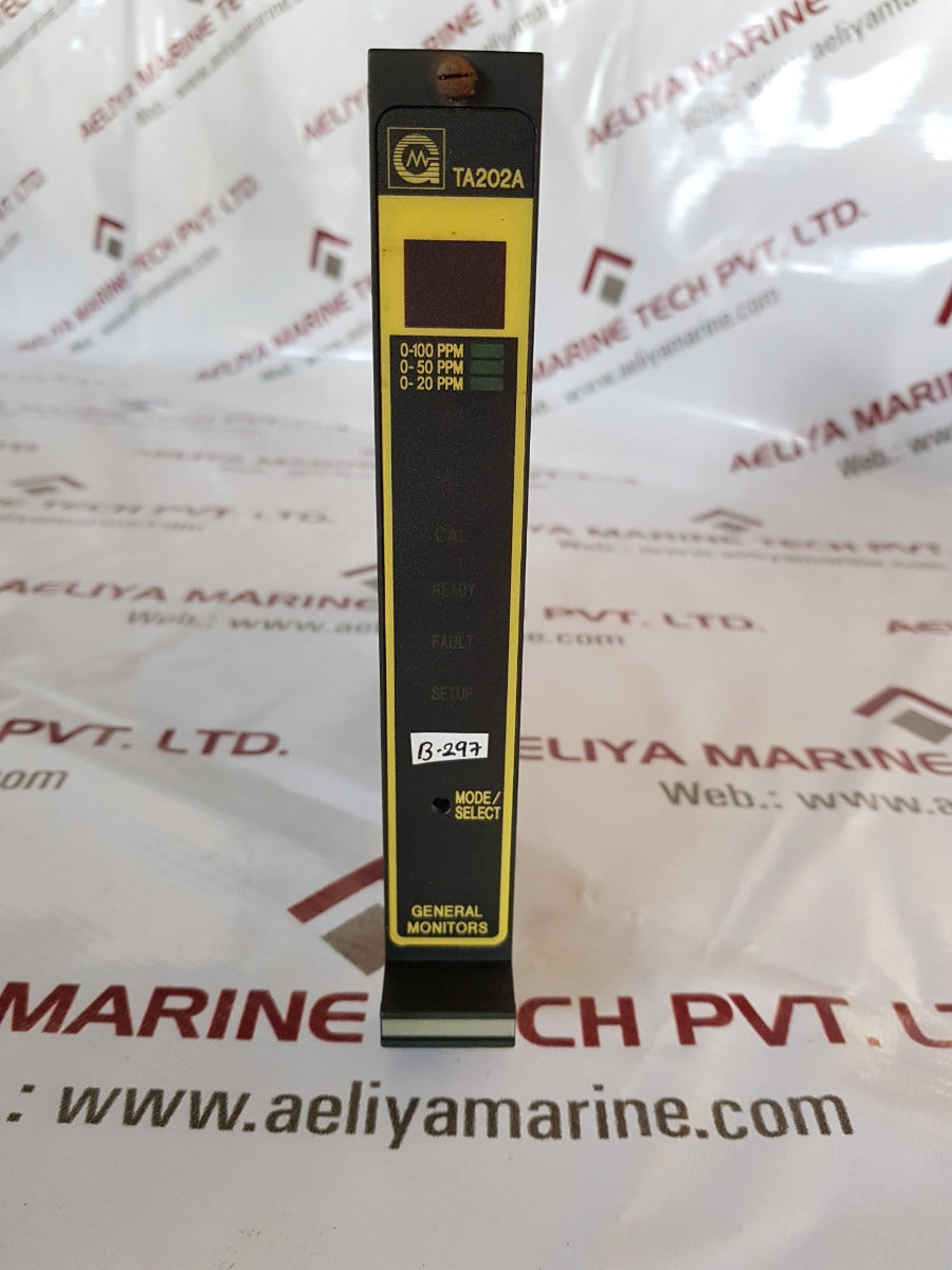General monitors ta202a trip amplifier pc board