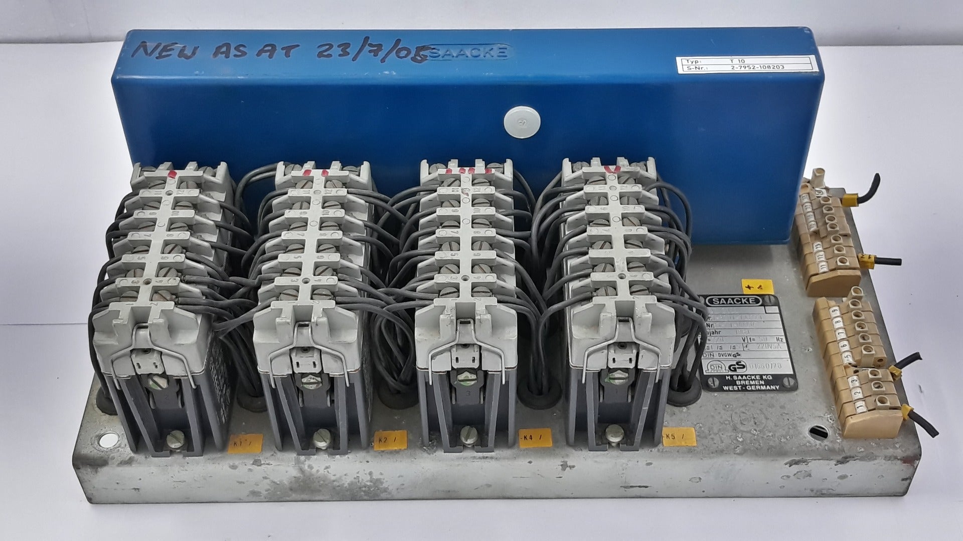 Saacke Bac 2000 Burner Control Unit T10 220V 50Hz