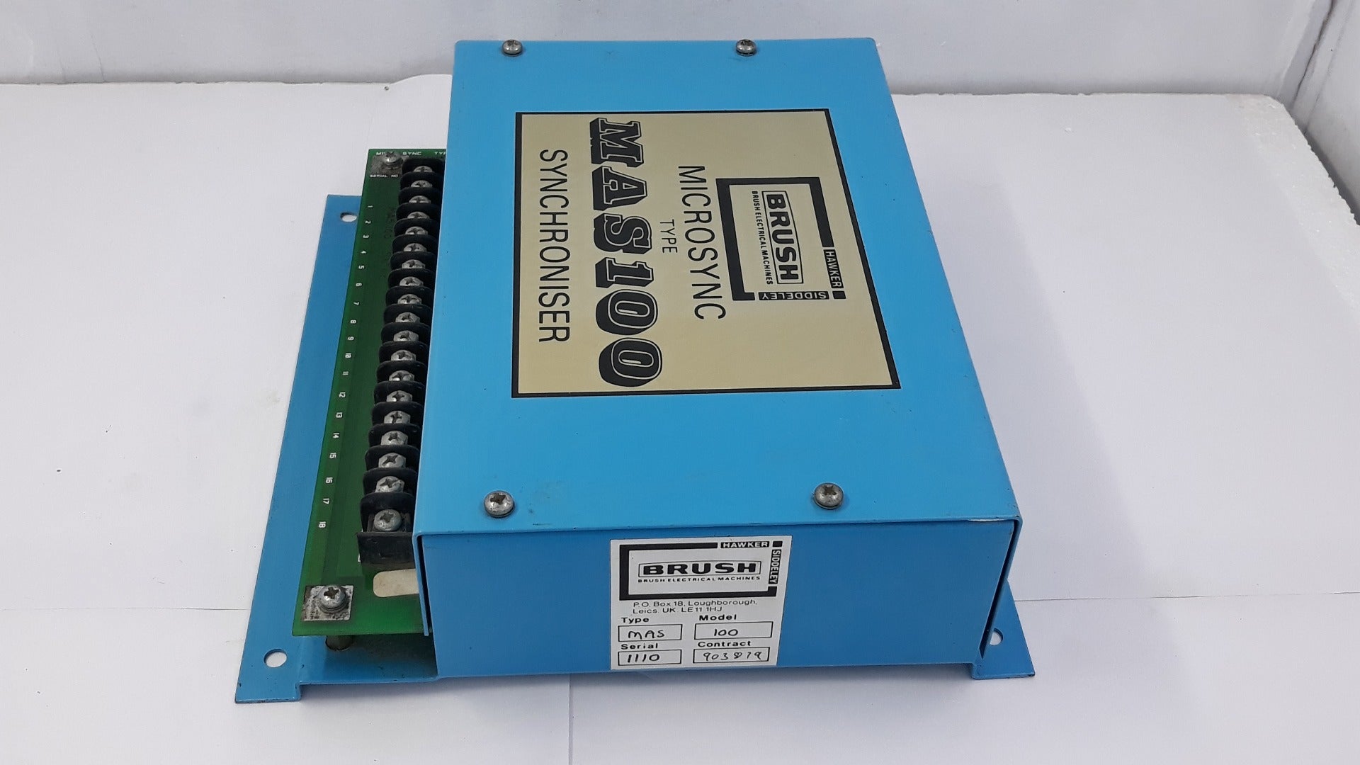 Brush microsync mas100 synchroniser