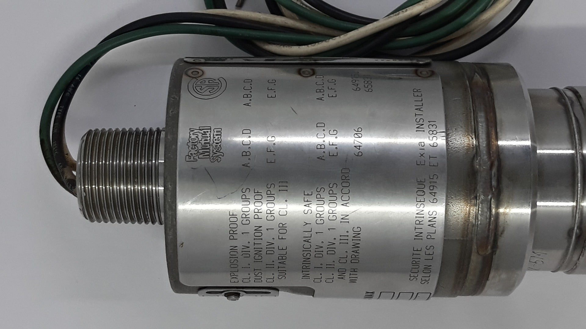 Schlumberger Pg3000-05M-42-12-xx-xx-93 Pressure Transmitter
