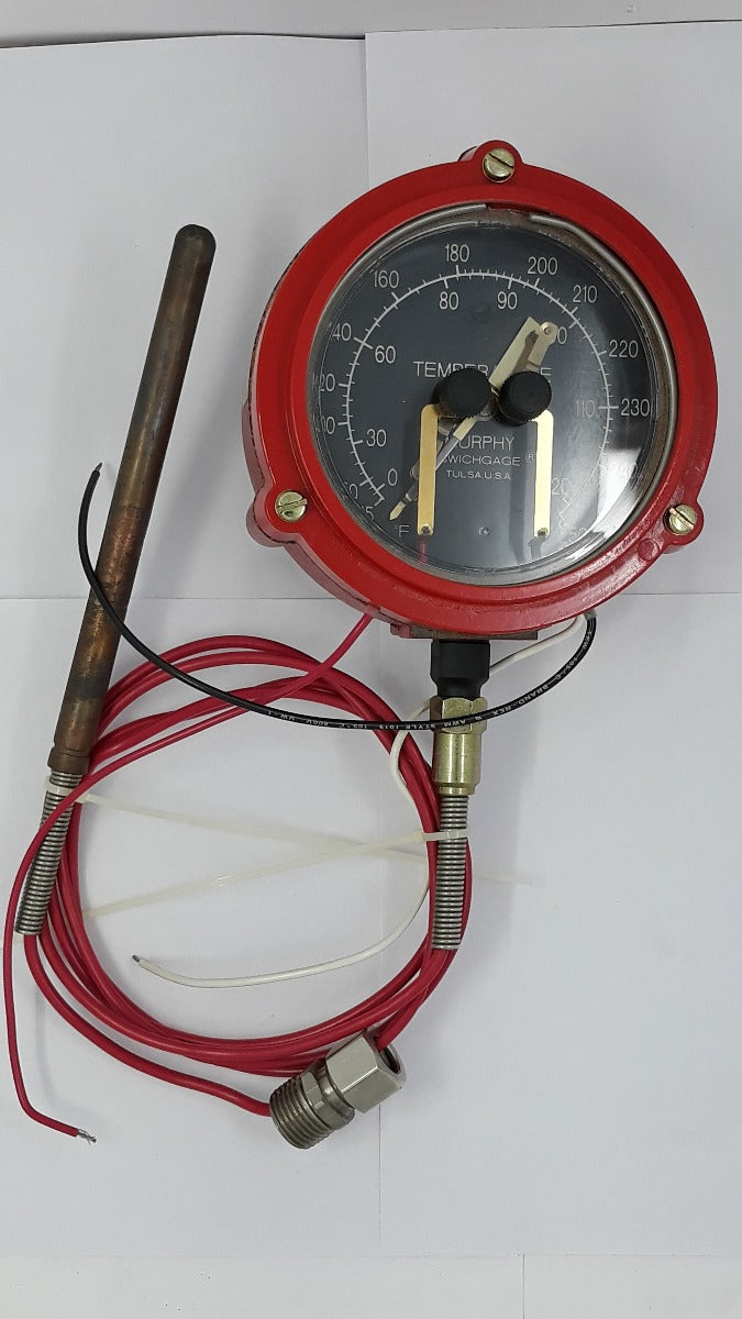 Murphy Splfc-250P05 Temperature Switch Gauge 125V