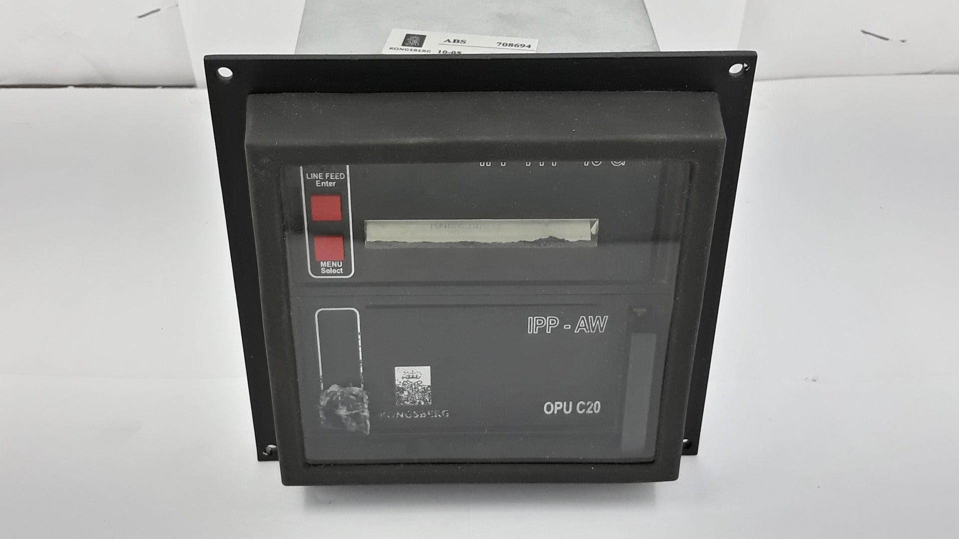 Kongsberg ipp144-40 g engine order printer