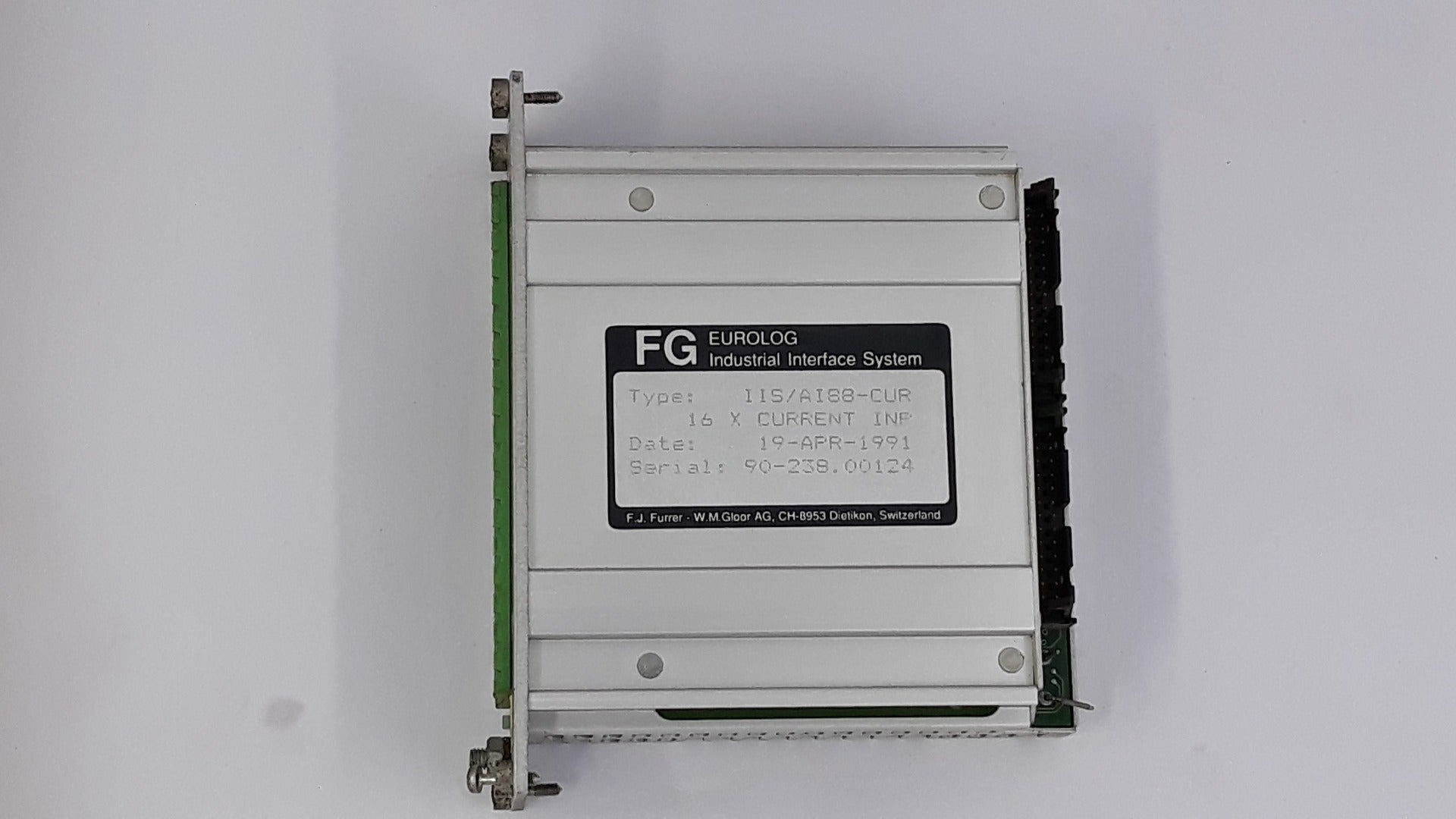 Fg Eurolog Iis/Ai88-1A Industrial Interface System