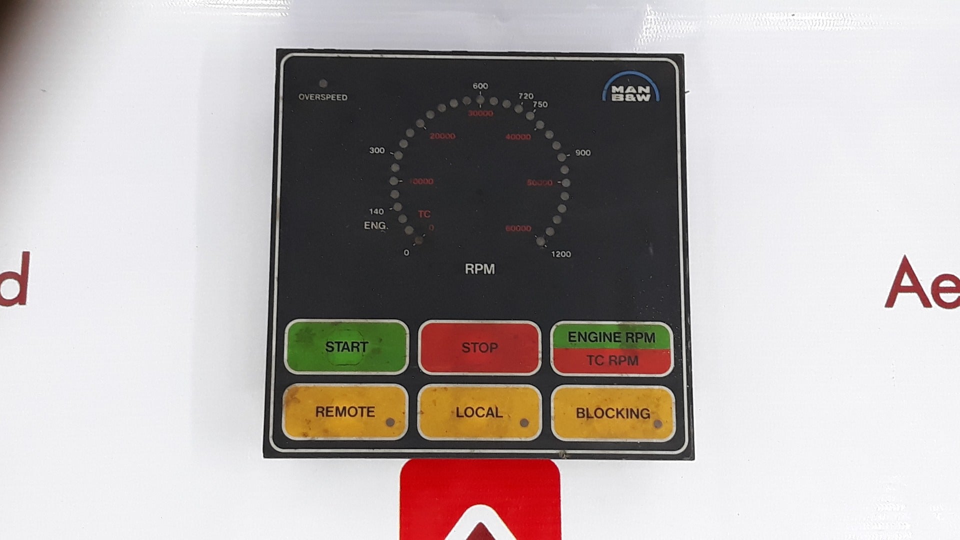 Man B&W Rpm Meter Module