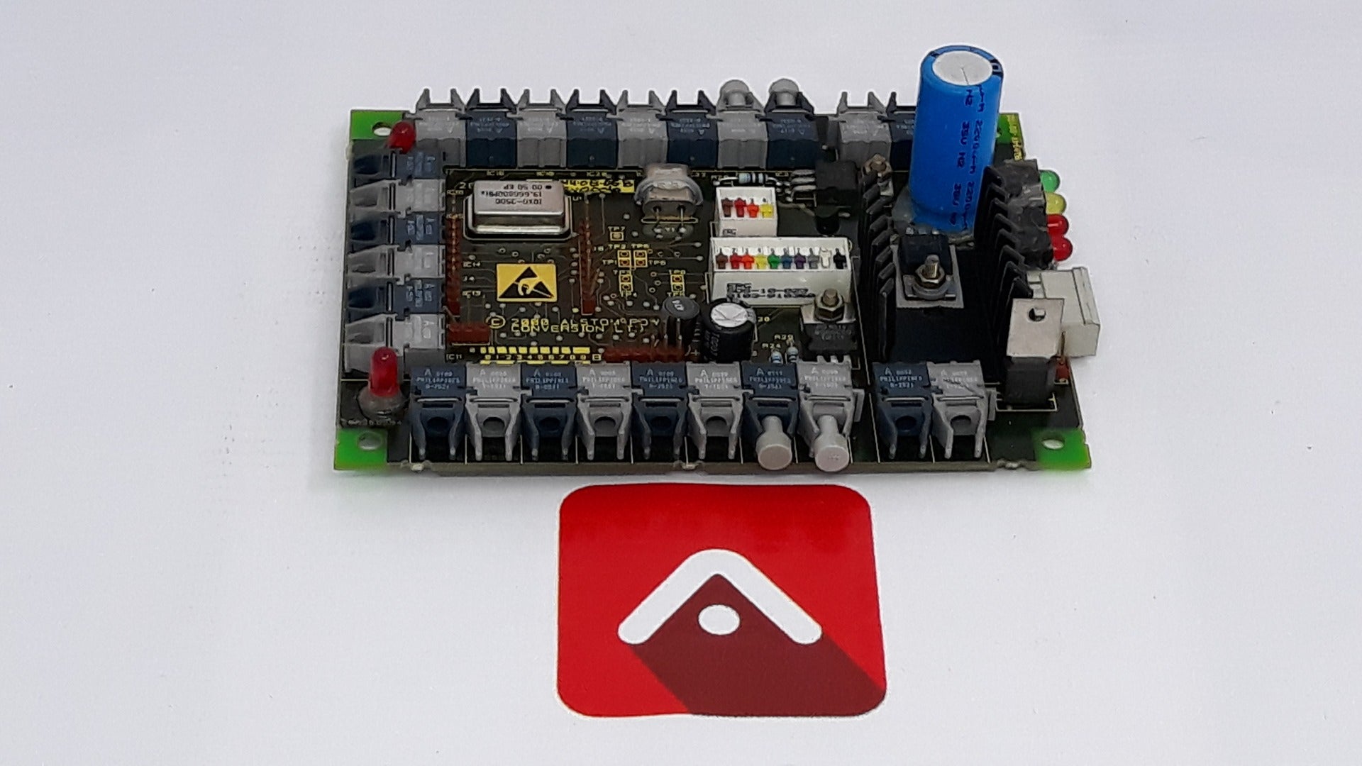Alstom Power Conversion 28X3555 10B Pcb Card Circuit Board