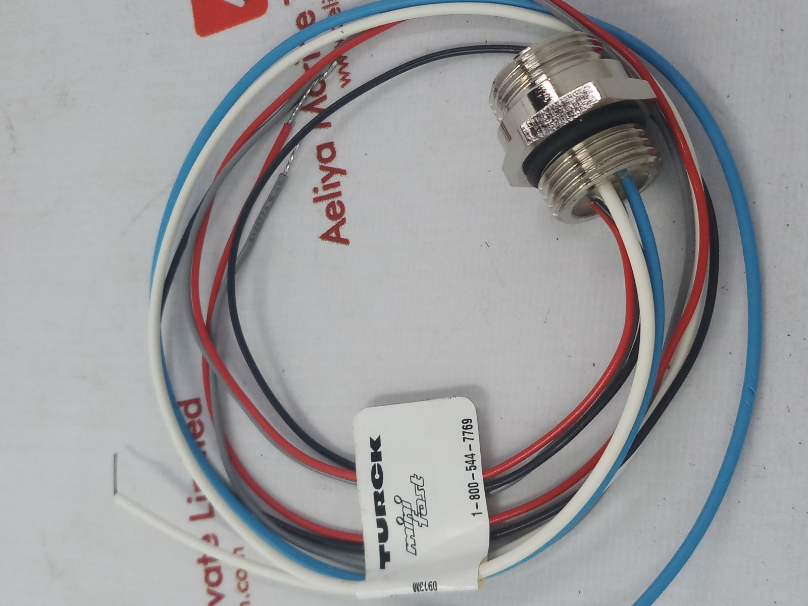 Set of 11x Turck rsf 57-0.5m cable