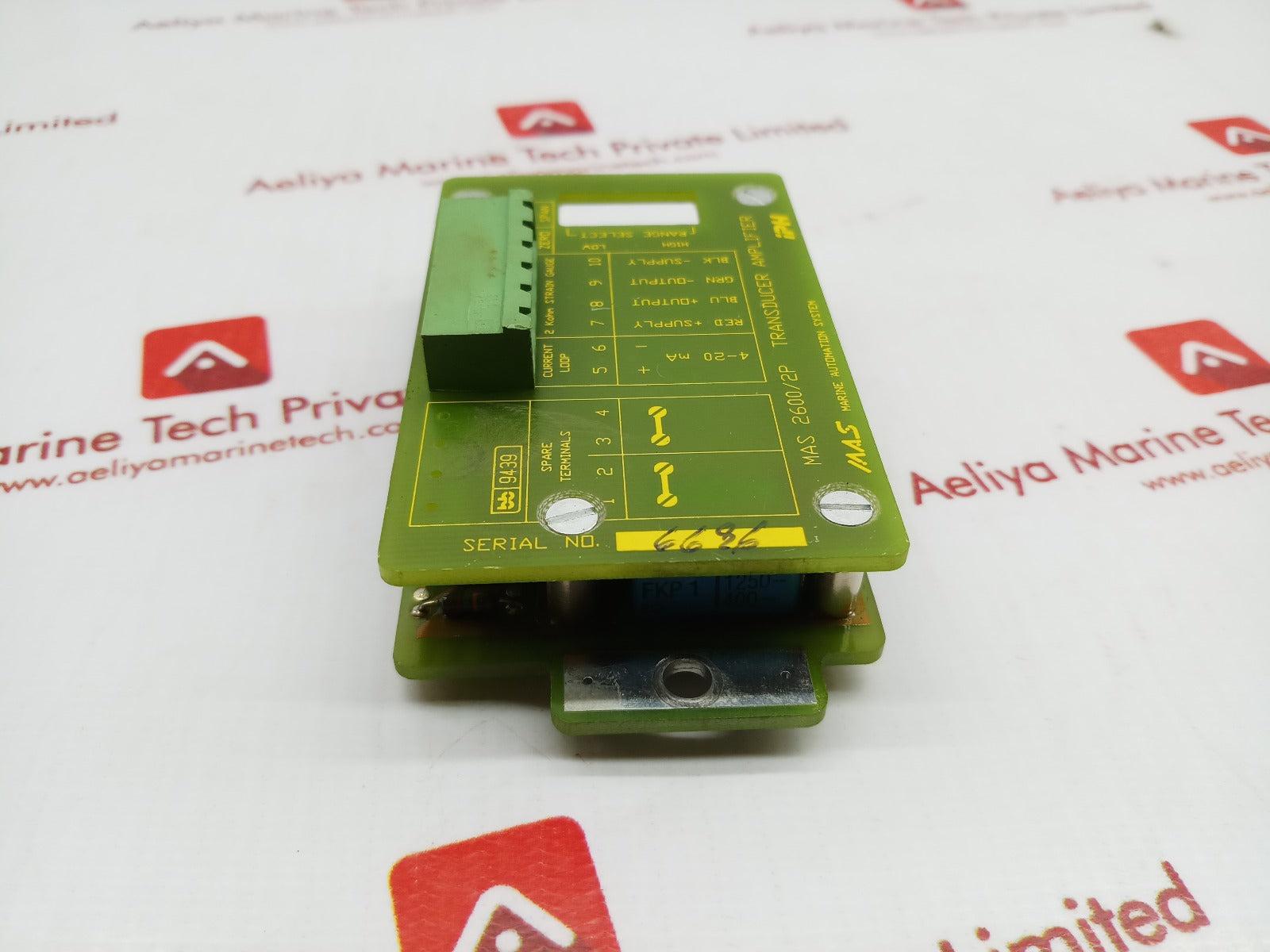 Iph mas marine mas 2600/2p transducer amplifier wbt 7-8 cent